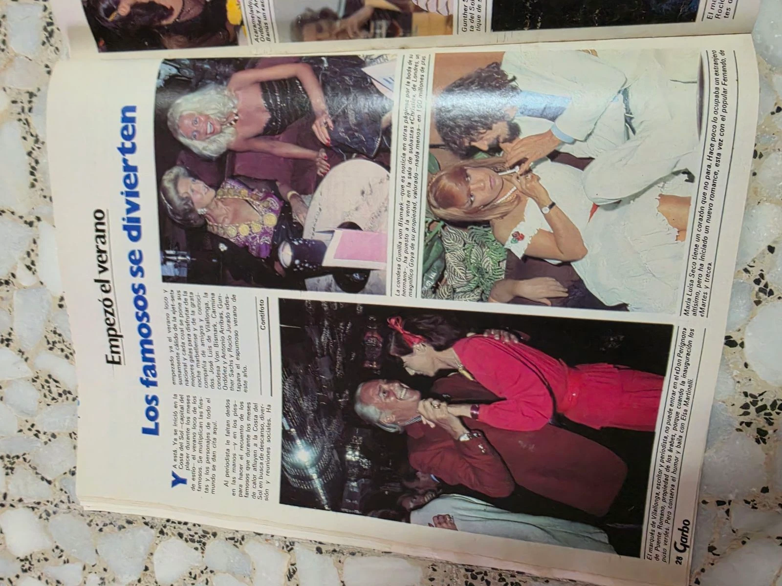 Lot of 7 old "Garbo" magazines, – photo 10